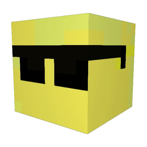 Drod840 Minecraft avatar head, 3D render