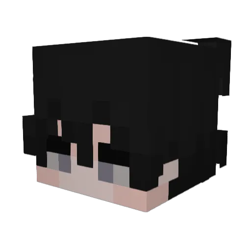 Droi89 Minecraft avatar head, 3D render