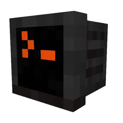Droi_ Minecraft avatar head, 3D render