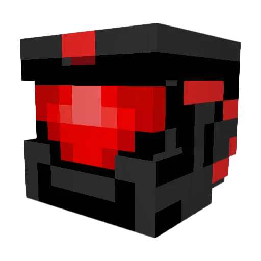 Droidbot604 Minecraft avatar head, 3D render