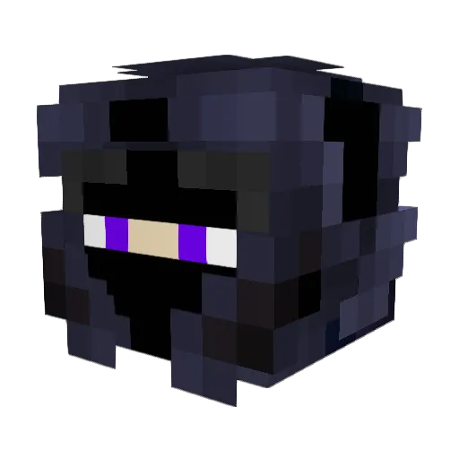 Drone816 Minecraft avatar head, 3D render