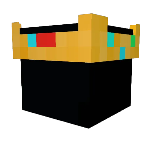 Droolf Minecraft avatar head, 3D render