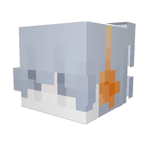 Droopylizard94 Minecraft avatar head, 3D render