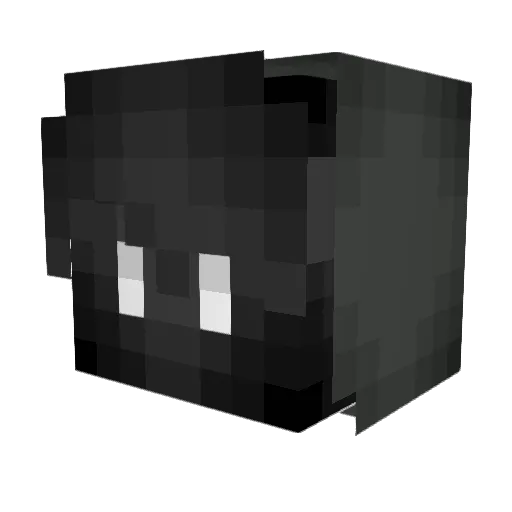 DropDrop_ Minecraft avatar head, 3D render