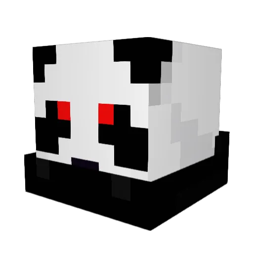 DropShotGuy Minecraft avatar head, 3D render