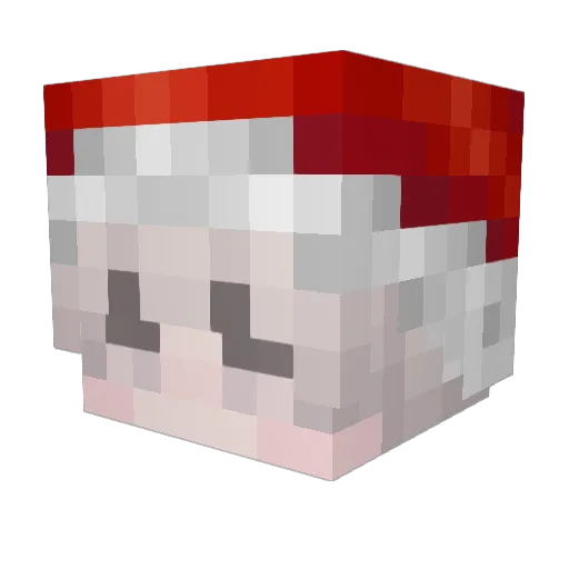 Drope085 Minecraft avatar head, 3D render