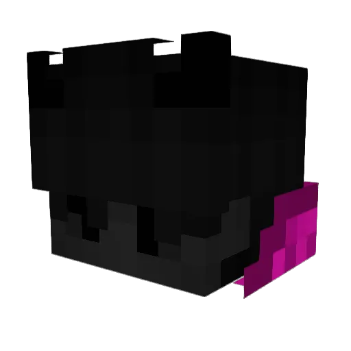 DropiK179 Minecraft avatar head, 3D render