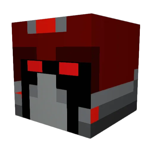 DroppedSoap3172 Minecraft avatar head, 3D render