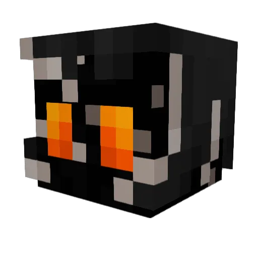 DroppingMillions Minecraft avatar head, 3D render