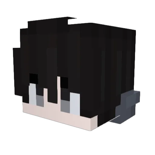 Dropset01 Minecraft avatar head, 3D render