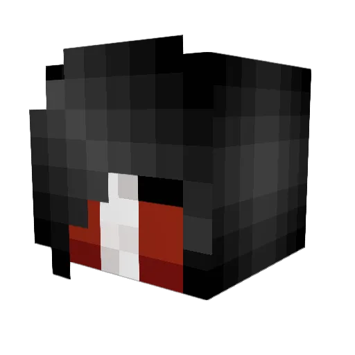 Drotha Minecraft avatar head, 3D render