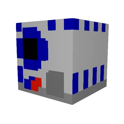 Drowsiestcloud5 Minecraft avatar head, 3D render