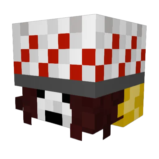 Drowsy2019 Minecraft avatar head, 3D render