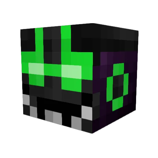 DrowsyElf895621 Minecraft avatar head, 3D render