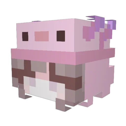DrpifyReload Minecraft avatar head, 3D render