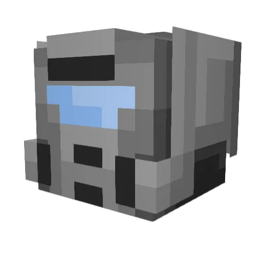 Drpimples11 Minecraft avatar head, 3D render