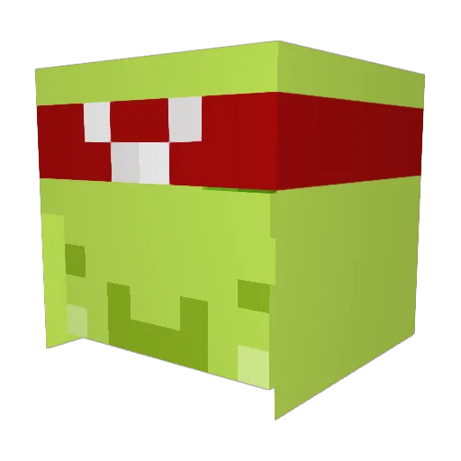 Drsn47 Minecraft avatar head, 3D render