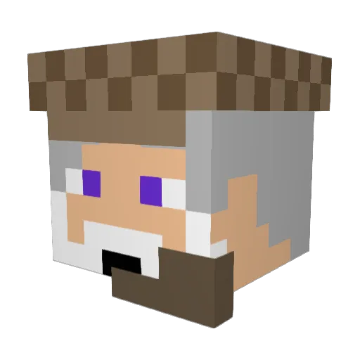 Drsorabittu28 Minecraft avatar head, 3D render
