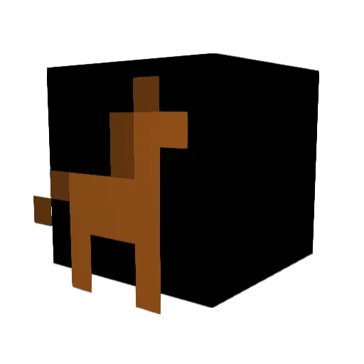 Druet5 Minecraft avatar head, 3D render
