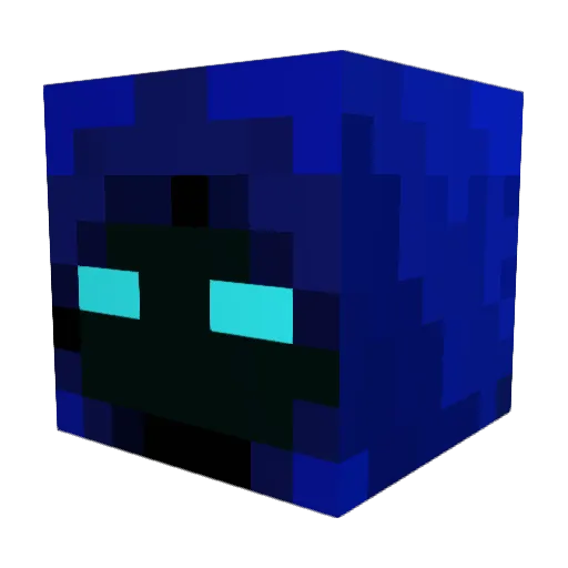 Druid8823 Minecraft avatar head, 3D render