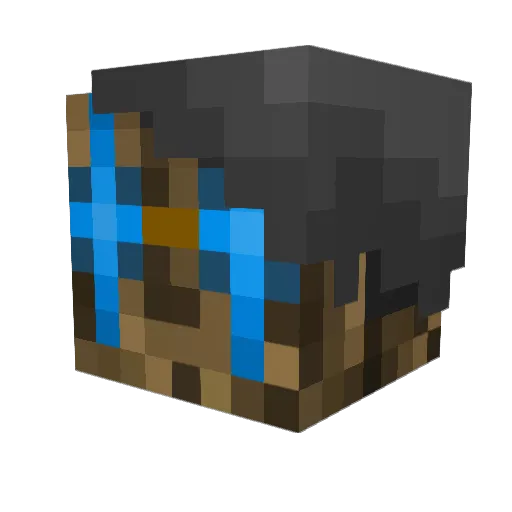 DruidOfNyrn Minecraft avatar head, 3D render