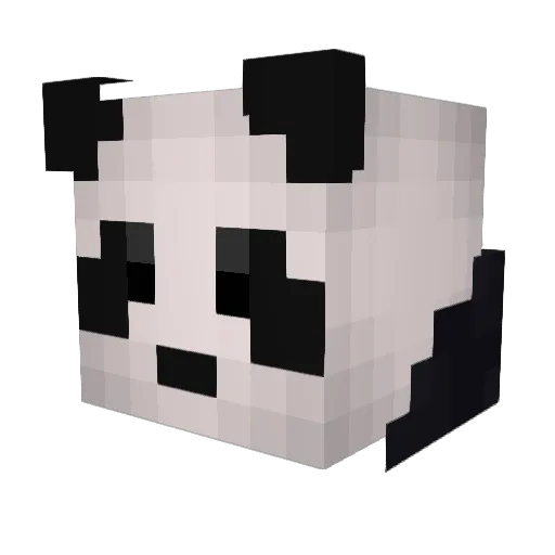 Drummmme Minecraft avatar head, 3D render