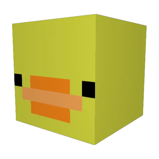 DrunkDwarf777 Minecraft avatar head, 3D render