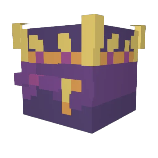 DrunkNapkin Minecraft avatar head, 3D render