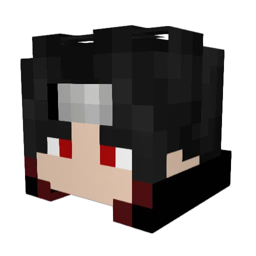 DrunkalldaTime Minecraft avatar head, 3D render