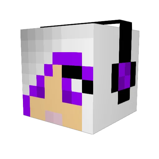 Drunken_killer Minecraft avatar head, 3D render
