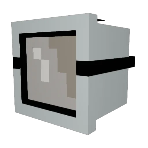 Druver Minecraft avatar head, 3D render