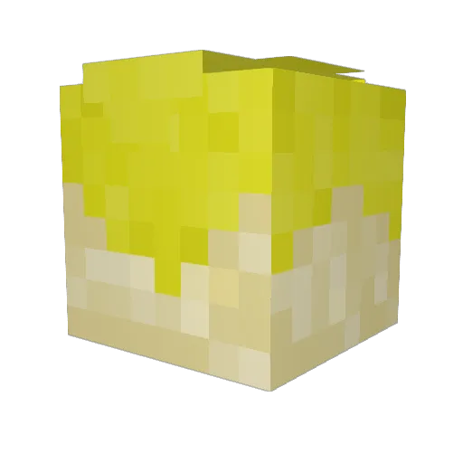 DrvBy Minecraft avatar head, 3D render