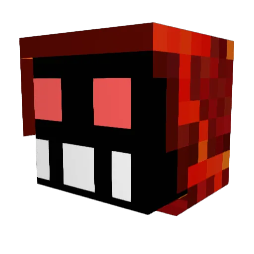 Drwer_000 Minecraft avatar head, 3D render