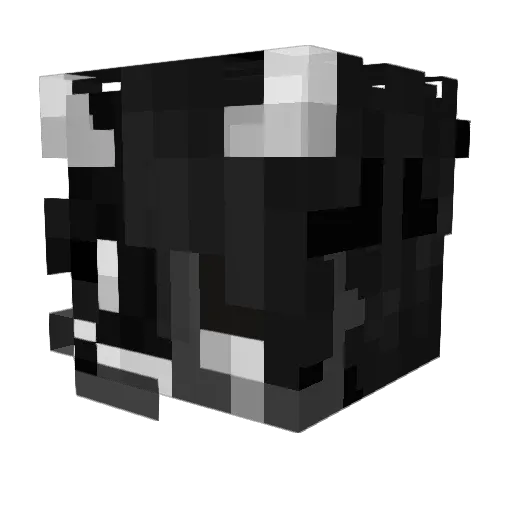 Drxw__ Minecraft avatar head, 3D render