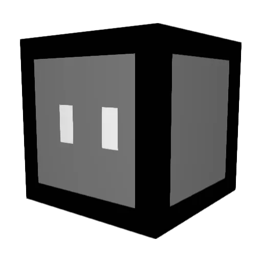 Drynkar Minecraft avatar head, 3D render