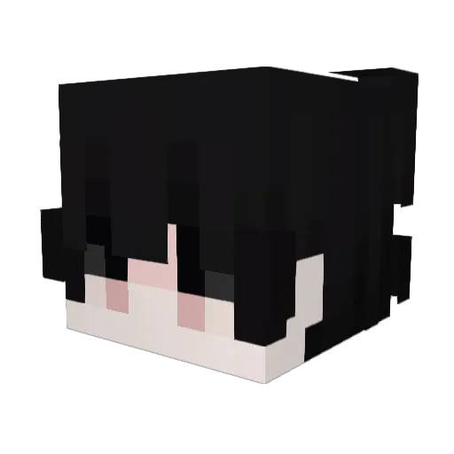 Dscope101 Minecraft avatar head, 3D render