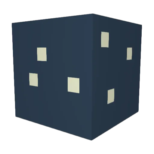 Dsheridon Minecraft avatar head, 3D render