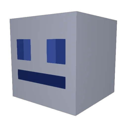 Dsqr964 Minecraft avatar head, 3D render