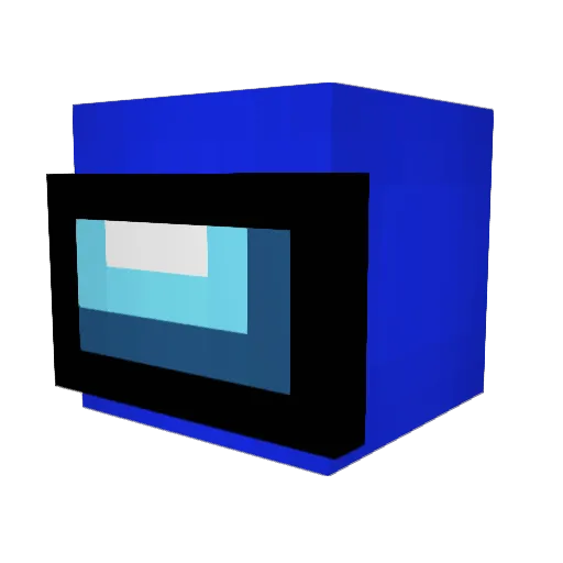DuBu_mat Minecraft avatar head, 3D render