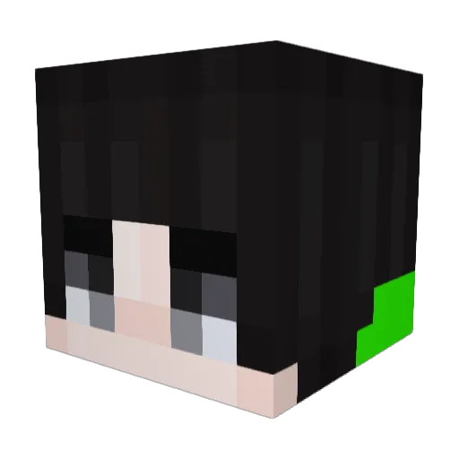 Duarte2016 Minecraft avatar head, 3D render