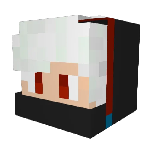 Duartt3_ Minecraft avatar head, 3D render