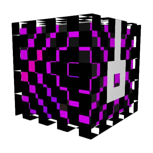 DubRizen Minecraft avatar head, 3D render