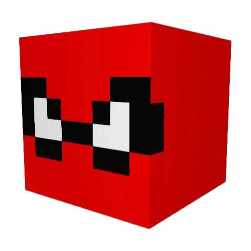 DubSkizzle Minecraft avatar head, 3D render