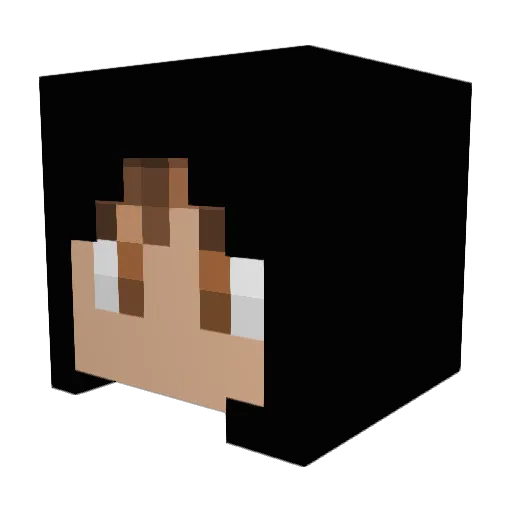 DubbaDee16 Minecraft avatar head, 3D render