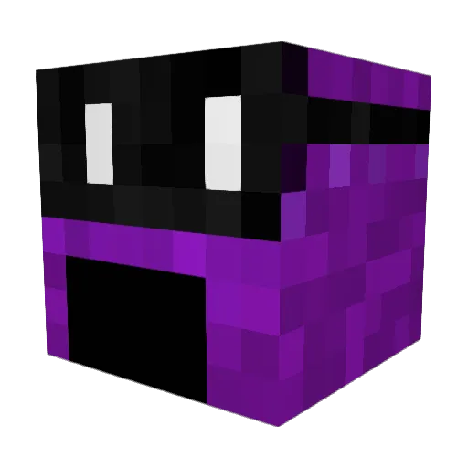 Dubbydonut Minecraft avatar head, 3D render