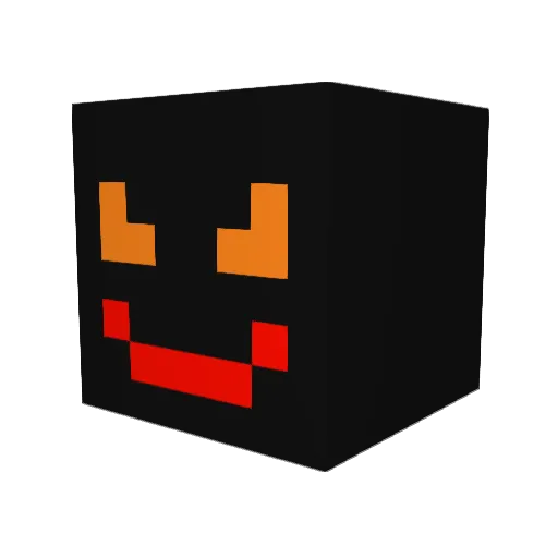 DubstepCraig Minecraft avatar head, 3D render