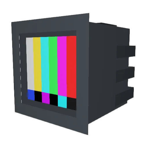 Dubuhanmo Minecraft avatar head, 3D render
