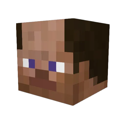 DubyPrimesean Minecraft avatar head, 3D render