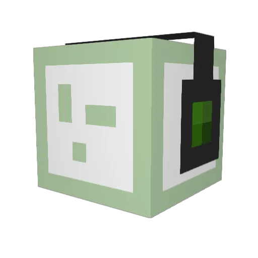 DucKulit Minecraft avatar head, 3D render