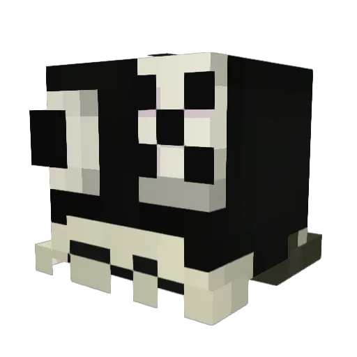 Ducco1 Minecraft avatar head, 3D render